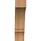 Ekena Millwork 6"W x 24"D x 24"H Balboa Rough Sawn Knee Brace, Western Red Cedar BRC06X24X24BOA00RWR - alternate 2